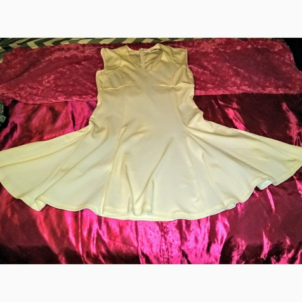White / ivory dress